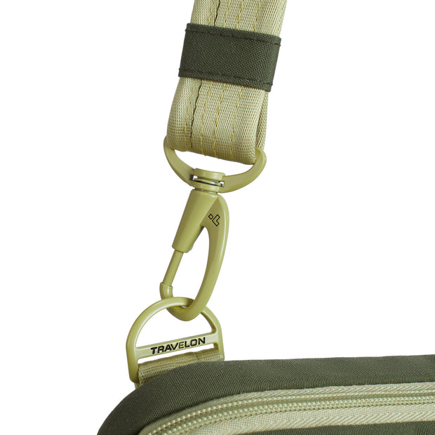 variant:46207564447936 Travelon The Voyages Anti-Theft Slim Bag Olive