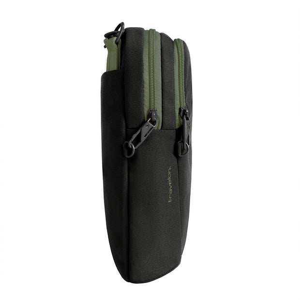 variant:46207564480704 Travelon The Voyages Anti-Theft Slim Bag Black