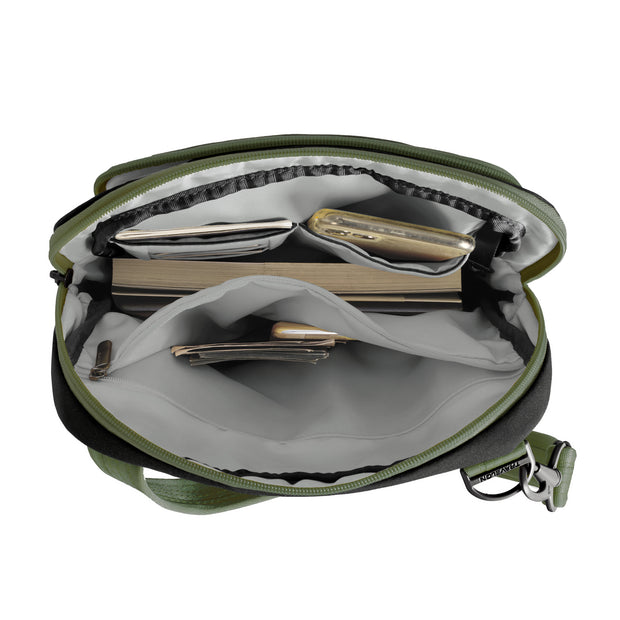 variant:46207564480704 Travelon The Voyages Anti-Theft Slim Bag Black