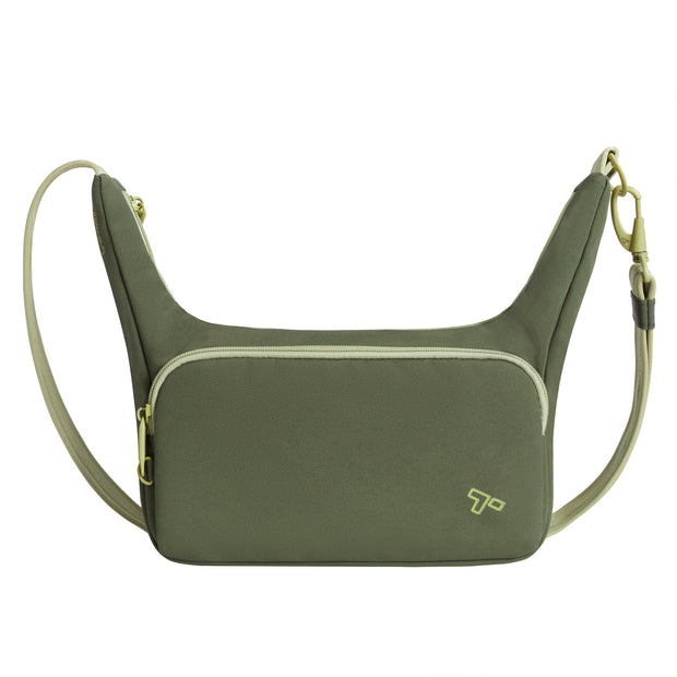 variant:46205588799680 Travelon Voyages Anti-Theft East/West Crossbody Slate Olive
