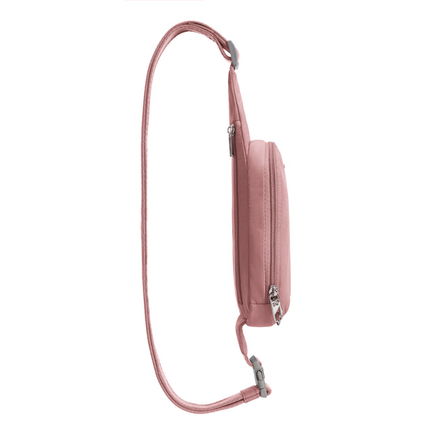 variant:46208435093696 Roam Anti-Theft Compact Sling Travelon Desert Pink