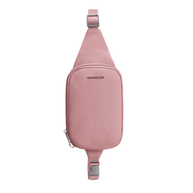 variant:46208435093696 Roam Anti-Theft Compact Sling Travelon Desert Pink