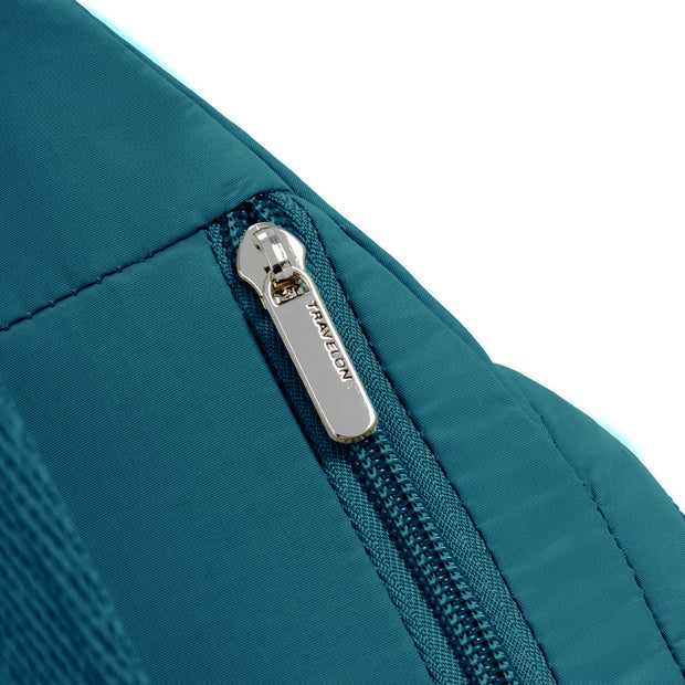 variant:46208435126464 Roam Anti-Theft Compact Sling Travelon Desert Capri Blue