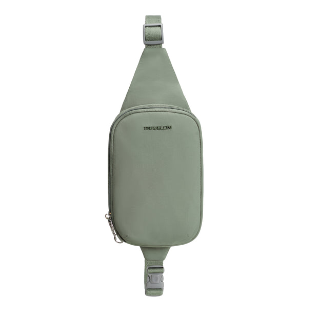 variant:46190238892224 Roam Anti-Theft Compact Sling Travelon Moss