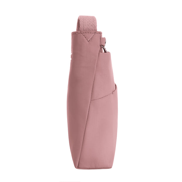 variant:46209755644096 Travelon Roam Anti-Theft Small Crossbody Desert Pink