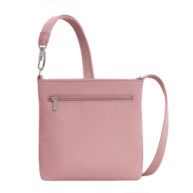 variant:46209755644096 Travelon Roam Anti-Theft Small Crossbody Desert Pink