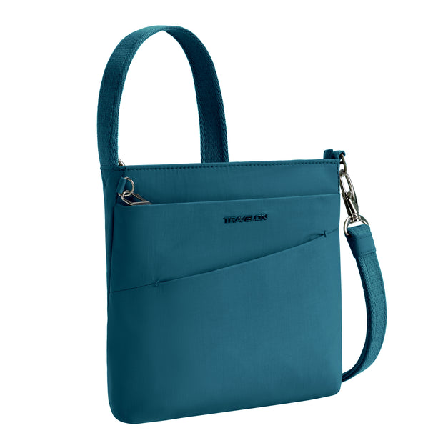 variant:46209755709632 Travelon Roam Anti-Theft Small Crossbody Capri Blue