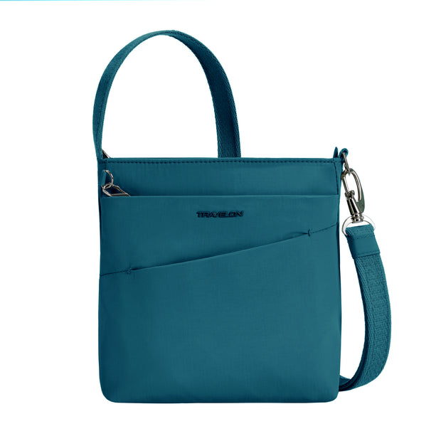 variant:46209755709632 Travelon Roam Anti-Theft Small Crossbody Capri Blue