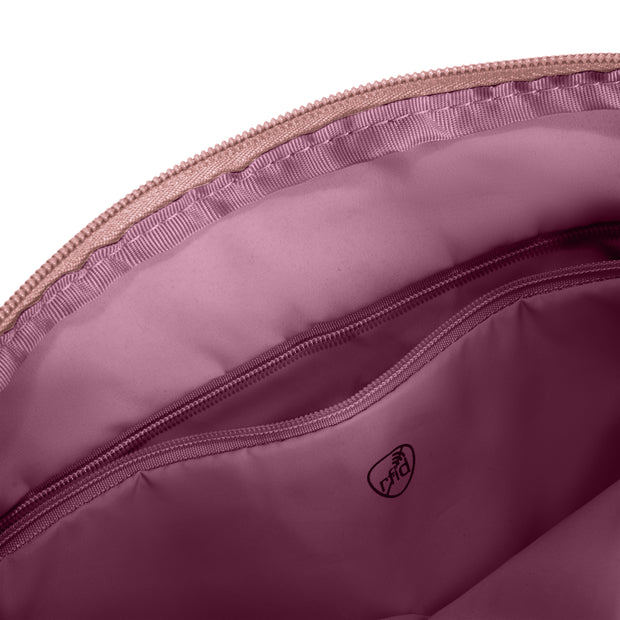 variant:46315873173696 Travelon Roam Anti-Theft East/West Crossbody Desert Pink