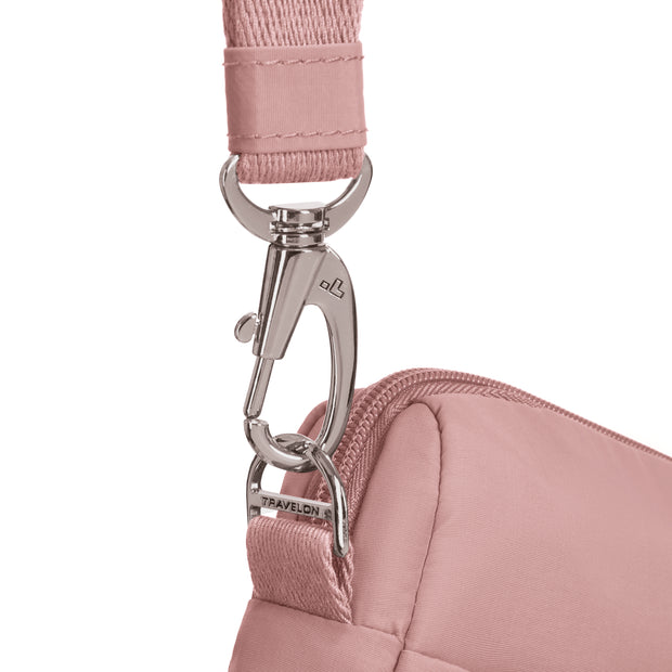variant:46315873173696 Travelon Roam Anti-Theft East/West Crossbody Desert Pink