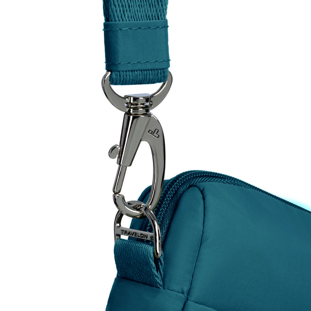 variant:46315873206464 Travelon Roam Anti-Theft East/West Crossbody Capri Blue