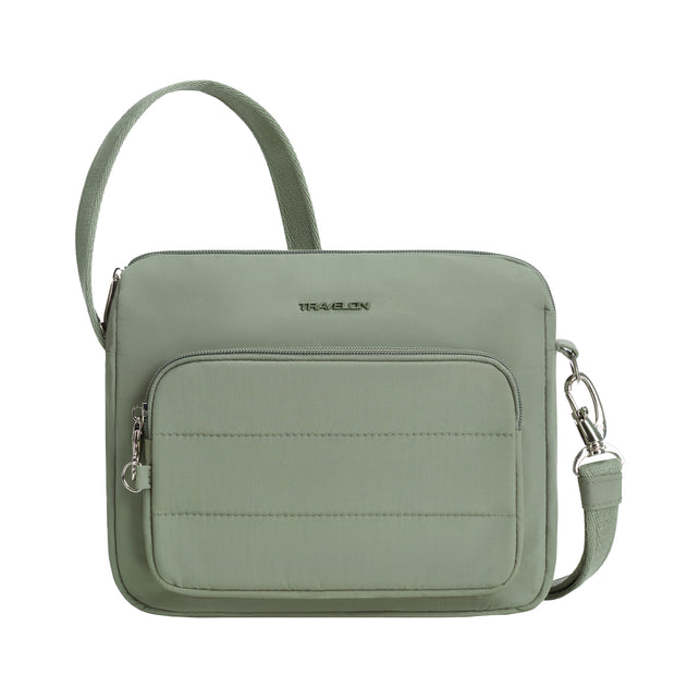 variant:46315873108160 Travelon Roam Anti-Theft East/West Crossbody Moss