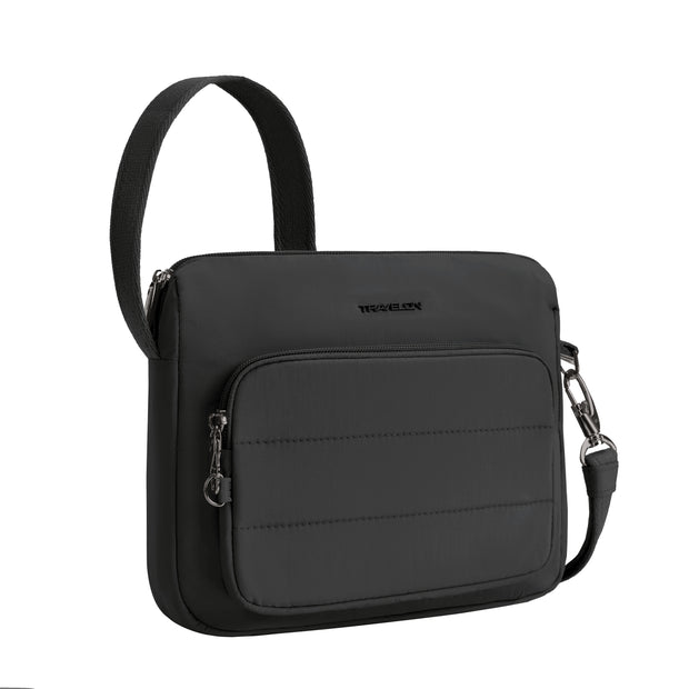 variant:46315873140928 Travelon Roam Anti-Theft East/West Crossbody Black