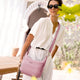 variant:46209861222592 Travelon Roam Anti-Theft Medium Crossbody Desert Pink