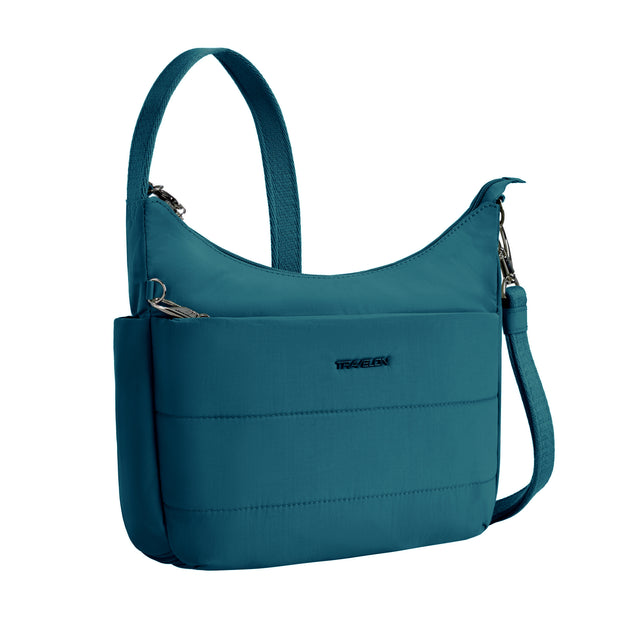 variant:46209861255360 Travelon Roam Anti-Theft Medium Crossbody Capri Blue