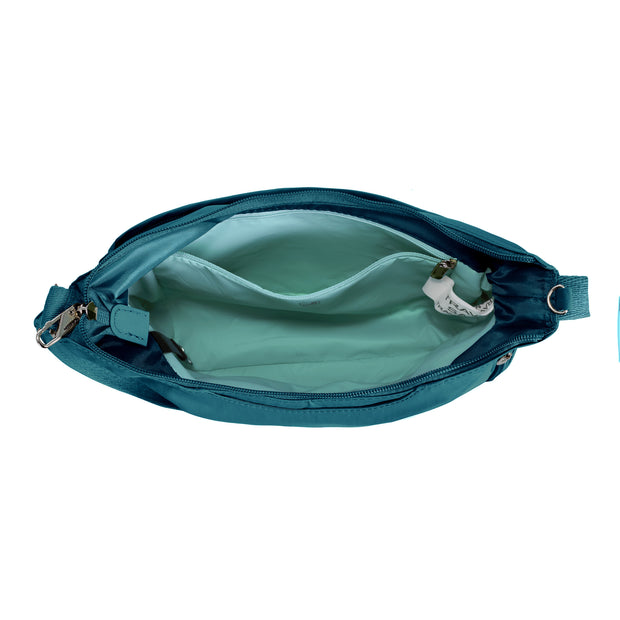 variant:46209861255360 Travelon Roam Anti-Theft Medium Crossbody Capri Blue