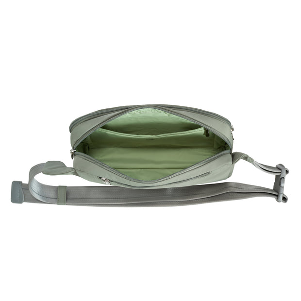variant:46210296807616 Travelon Roam Anti-Theft XL Belt Bag Moss