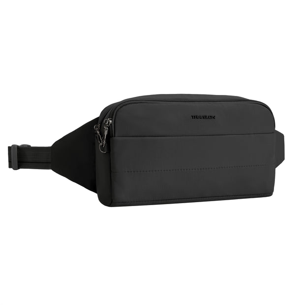 variant:46210296840384 Travelon Roam Anti-Theft XL Belt Bag Black