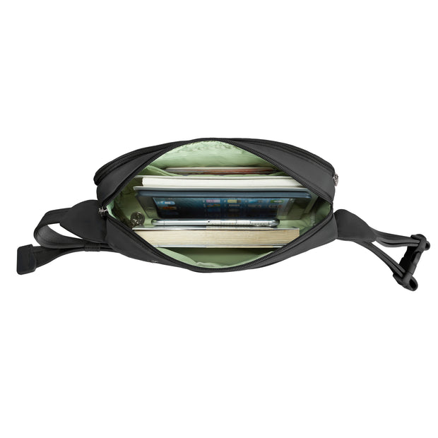 variant:46210296840384 Travelon Roam Anti-Theft XL Belt Bag Black