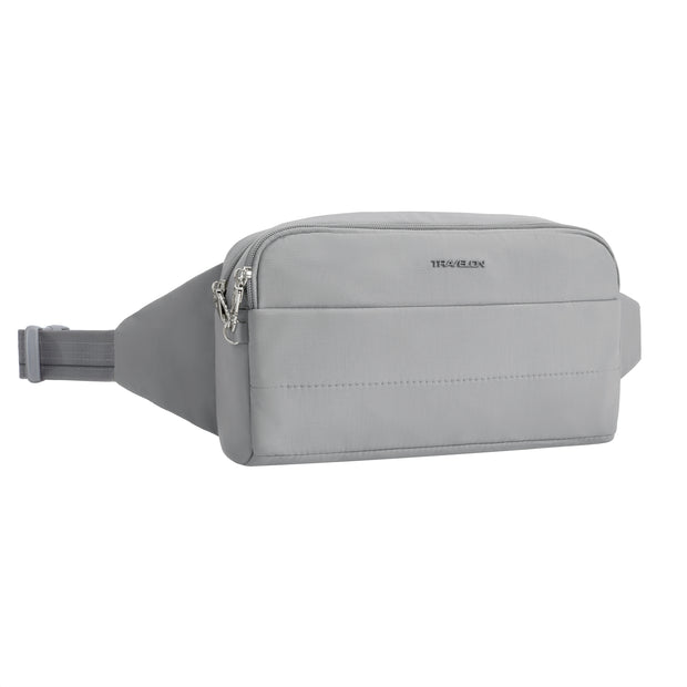 variant:46210296938688 Travelon Roam Anti-Theft XL Belt Bag Glacier