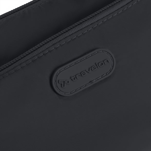 variant:46346766057664 Travelon Slouchy Crossbody Black