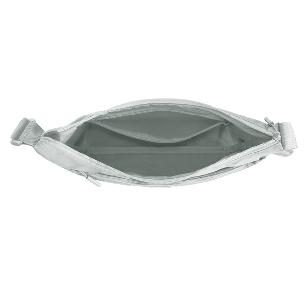 variant:46346766090432 Travelon Slouchy Crossbody Platinum