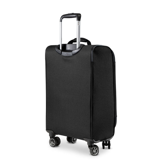 variant:43715325952192 Skyway Epic Softside Carry-On Spinner Luggage Black