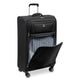 variant:43715347316928 Skyway Epic Softside Large Checked Spinner Luggage Black