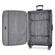 variant:43715347316928 Skyway Epic Softside Large Checked Spinner Luggage Black