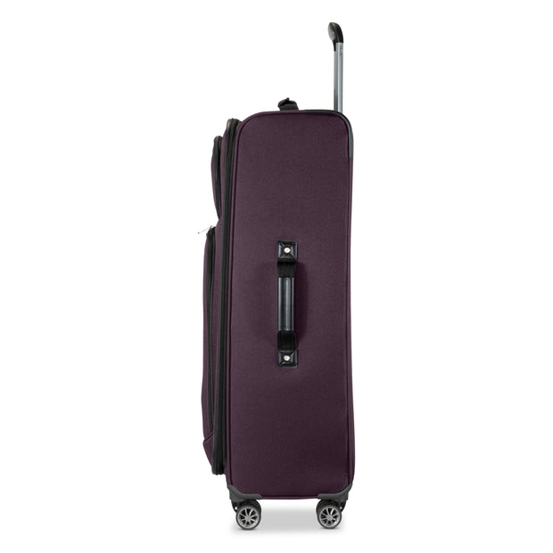 variant:45648008741056 Skyway Epic Softside Large Checked Spinner Luggage Plum