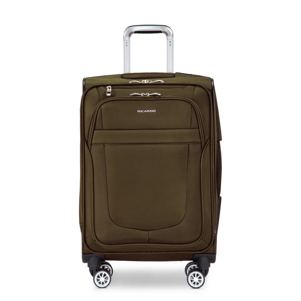 variant:43716756472000 RBH Hermosa Softside Carry-On Spinner Luggage Olive Sage