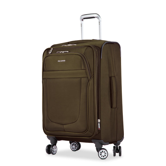 variant:43716756504768 RBH Hermosa Softside Carry-On Spinner Luggage Olive Sage