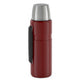 variant:46533131763904 40 oz. Stainless Steel Beverage Bottle Matte Red