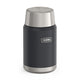 variant:46529430323392 24 oz Stainless Steel Food Jar w/ Spoon Granite