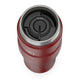 variant:46530409234624 16 oz Stainless Steel  Travel Tumbler Matte Matte Red