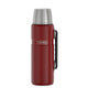 variant:46533131763904 40 oz. Stainless Steel Beverage Bottle Matte Red

