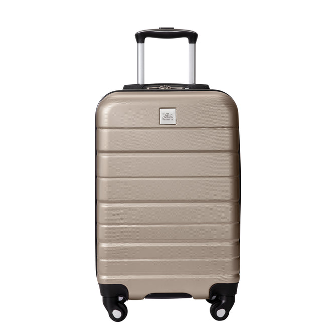 variant:43717469110464 Skyway Epic 2.0 Hardside Carry-On Spinner Luggage Bone