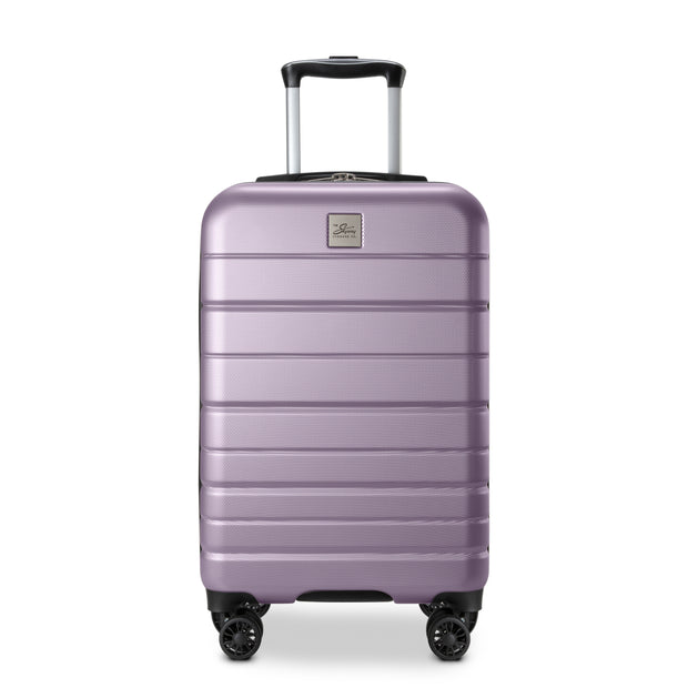 variant:43717482545344 Skyway Epic 2.0 Hardside Carry-On Spinner Luggage Silver Lilac