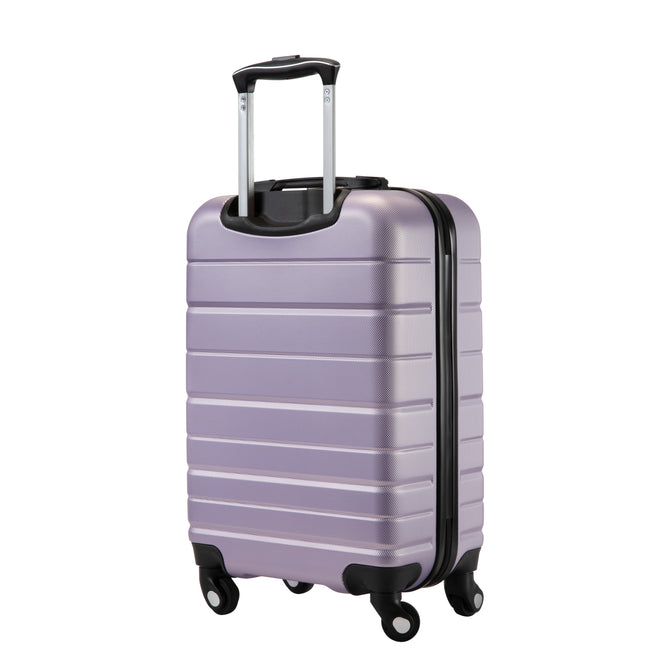 variant:43717482545344 Skyway Epic 2.0 Hardside Carry-On Spinner Luggage Silver Lilac