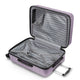 variant:43717504073920 Skyway Epic 2.0 Hardside Medium Checked Spinner Luggage Silver Lilac