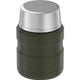 variant:46533270929600 16 oz. Stainless Steel Food Jar w Folding Spoon Matte Army Green