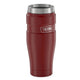 variant:46530409234624 16 oz Stainless Steel  Travel Tumbler Matte Matte Red
