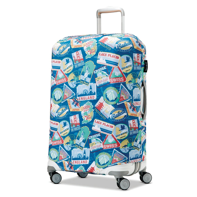 variant:43758358429888 Samsonite Prnt Luggage Cover XL City Print