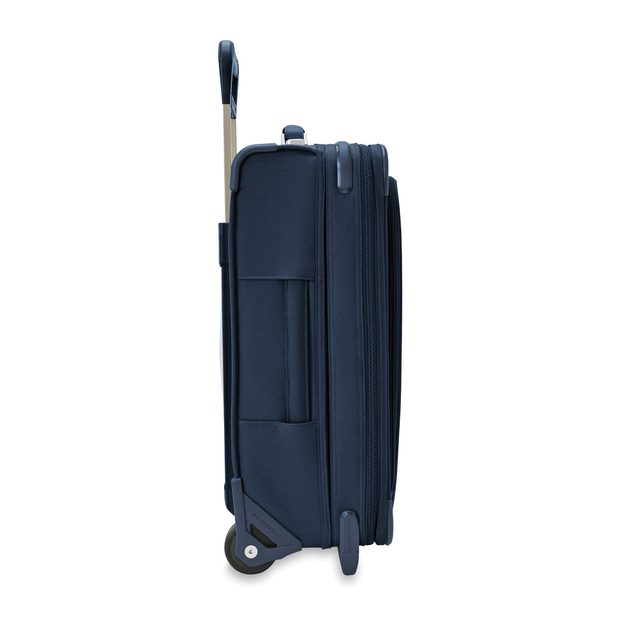 variant:43815294369984 BR Baseline Essential 2-Wheel Expandable Carry-On Navy