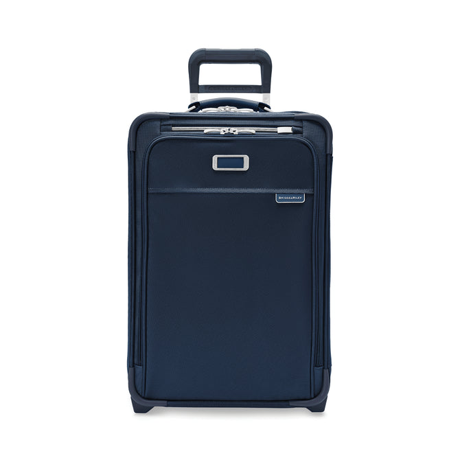 variant:43815294369984 BR Baseline Essential 2-Wheel Expandable Carry-On Navy