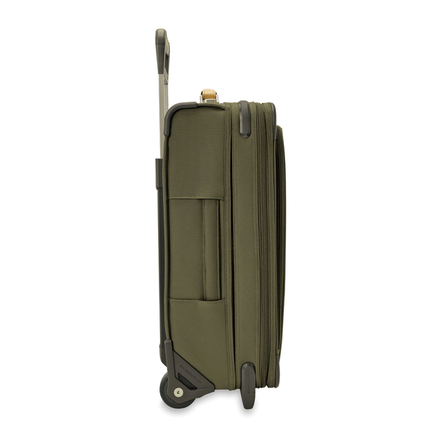 variant:43815294402752 BR Baseline Essential 2-Wheel Expandable Carry-On Olive