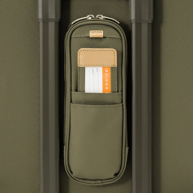 variant:43815294402752 BR Baseline Essential 2-Wheel Expandable Carry-On Olive