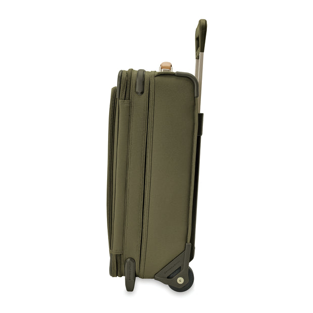 variant:43815294402752 BR Baseline Essential 2-Wheel Expandable Carry-On Olive