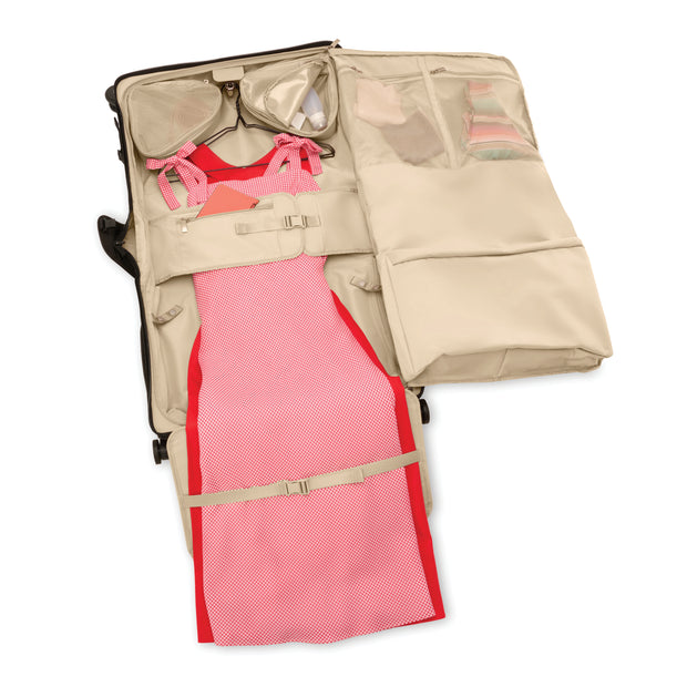 Baseline Wide Softside Carry-On Garment Spinner