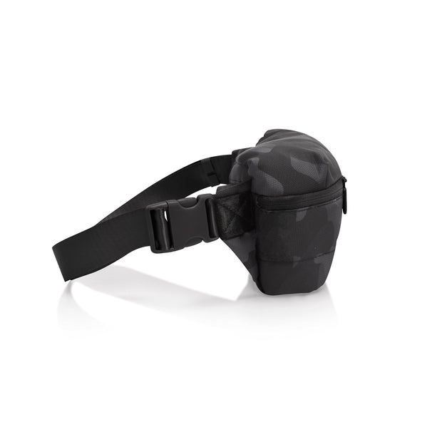 variant:43211061330112 The Puffer Waist Bag Black
